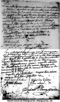 Acte de mariage - 1792 Acte de mariage - 1792