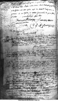 Acte de sépulture Acte de sépulture