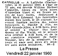 Avis de décès