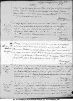 Acte de sépulture Acte de sépulture