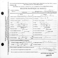Certificat de mariage Certificat de mariage