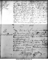 Acte de baptême Acte de baptême