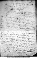 Acte de sépulture Acte de sépulture