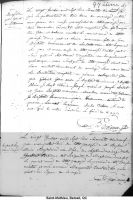 Acte de maiage - 1779