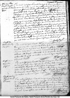 Acte de mariage - 1777