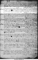 Acte de sépulture