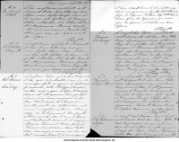 Acte de mariage - 1870