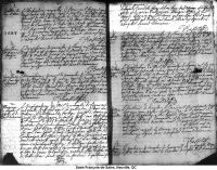 Acte de mariage - 1687