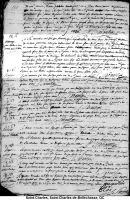 Acte de mariage - 1760
