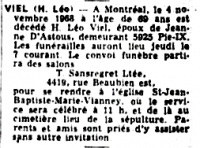 Avis de décès
