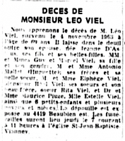 Avis de décès